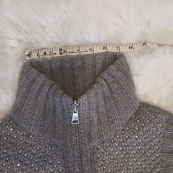 William Sharp 100% Cashmere Swarovski Crystal sweater vest - Picture 11 of 11